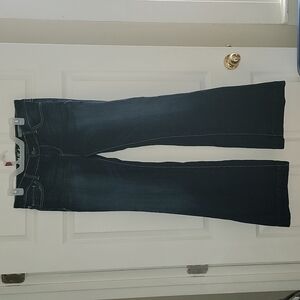 Los Angeles it Jeans. LONG. Wide Leg. Dark Denim